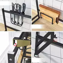 Estante para secar platos, organizador de cocina multifuncional