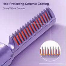 Mini Plancha de Pelo Recargable